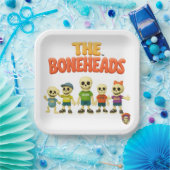 The Boneheads™ Party Plate Papieren Bordje (Feest)