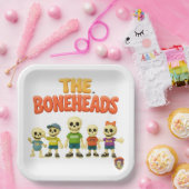 The Boneheads™ Party Plate Papieren Bordje (Feest)
