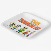 The Boneheads™ Party Plate Papieren Bordje (Gebogen)