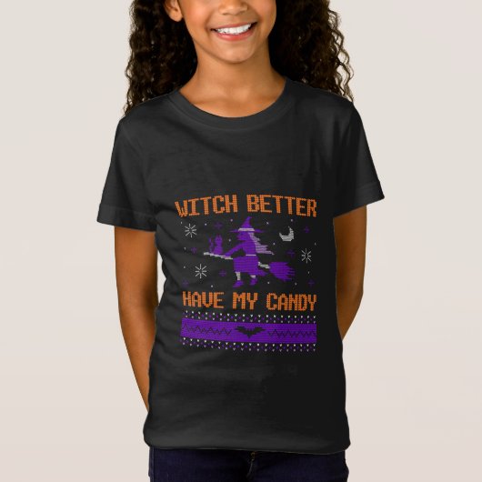The Boo Crew - Candy Verzoek T-shirt (Voorkant)