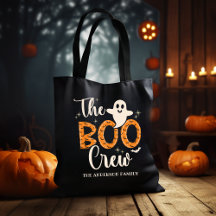 The Boo Crew Family Name Halloween