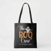 The Boo Crew Family Name Halloween Tote Bag (Voorkant)