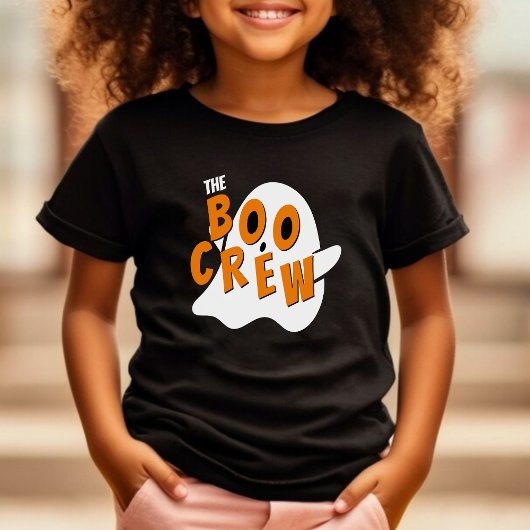 The Boo Crew Ghost Family Halloween Zwart T-shirt