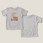 The Boo Crew Halloween Boo (Ontwerp Voorkant & Achterkant)