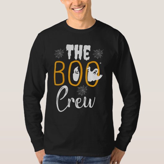 The Boo Crew  Halloween Ghosts Trick or Treat T-shirt (Voorkant)