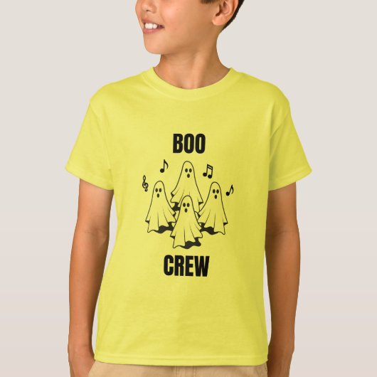 The Boo Crew Koor T-shirt (Voorkant)
