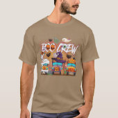 The Boo Crew Mummy Witch Pumpkin grappig T-shirt (Voorkant)
