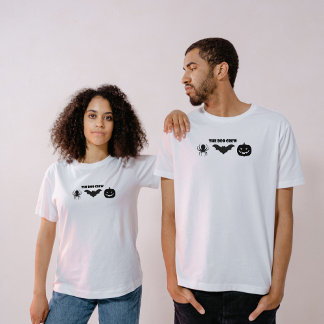 The Boo Crew - Spider, Jack-o'-lantaarn, Bat T-shirt