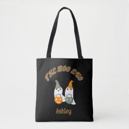 The Boo Duo - Cute Halloween Ghosts Boodschappenta Tote Bag