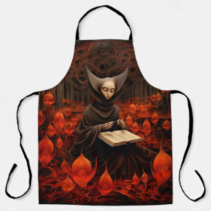 The Book Healer - Surrealistische kunst Schort