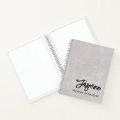 The Book of Doodles Grey Ideas and Art Journal Notitieboek (Binnen)