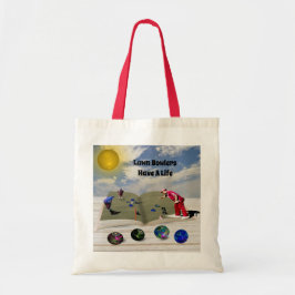 The Book of Lawn Bowls Popout Art, Budget Canvas t Tote Bag