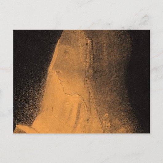 The Book of Light 1893 by Odilon Redon Briefkaart (Voorkant)