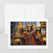 The book revelation briefkaart (Voorkant / Achterkant)