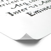 The Bookbinder, gepubliceerd door Hartman Schopper Poster (Hoek)