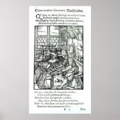 The Bookbinder, gepubliceerd door Hartman Schopper Poster (Voorkant)