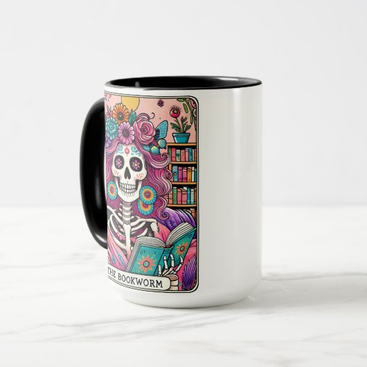 The Bookworm Mok (Voorkant links)