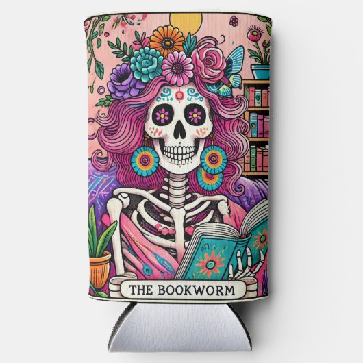 The Bookworm Seltzer Blikjeskoeler (Voorkant)