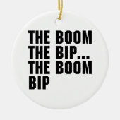 The Boom Bip Keramisch Ornament (Voorkant)