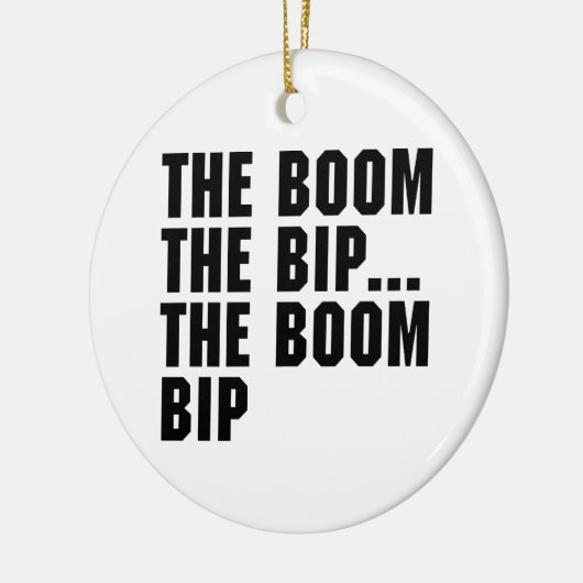 The Boom Bip Keramisch Ornament (Links)