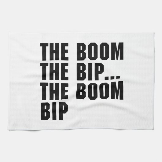 The Boom Bip Theedoek (Horizontaal)