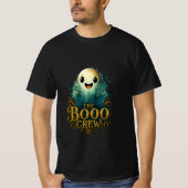 The Booo Crew Cute Ghost Design T-shirt (Voorkant)