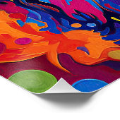 The Border Collie Dog 005 - Zetton Ziana Perfect Poster (Hoek)