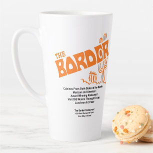 The Border Restaurant, Glen Ellyn, IL Latte Mok