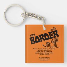 The Border Restaurant, Glen Ellyn, IL Sleutelhanger