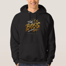 The Boss Crown – Goud Streetwear Power Hoodie