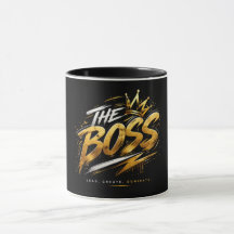 The Boss Crown – Gouden Luxe Power Mok