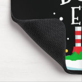 The Boss Elf Christmas Family Matching Xmas Group Muismat (Hoek)