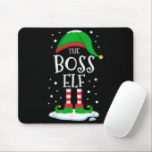 The Boss Elf Christmas Family Matching Xmas Group Muismat (Met muis)