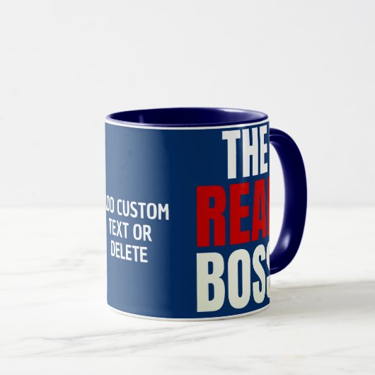 The Boss Real Couple Jubileum Crewneck Mok (Voorkant rechts)