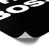 The Boss - The Real Boss Couple  Poster (Hoek)