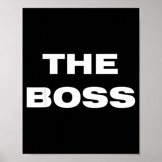 The Boss - The Real Boss Couple  Poster (Voorkant)