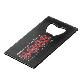 The Boss Trinidad en Tobago Creditkaart Flessenopener