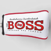 The Boss Trinidad & Tobago Golfheadcover (Voorkant)