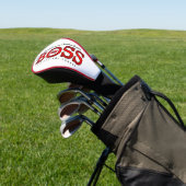 The Boss Trinidad & Tobago Golfheadcover (Insitu)