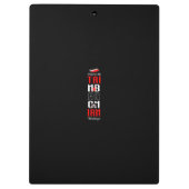 The Boss Trinidad & Tobago Klembord (Achterkant)