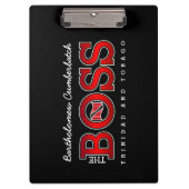 The Boss Trinidad & Tobago Klembord (Voorkant)