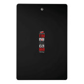 The Boss Trinidad & Tobago Mini Klembord (Achterkant)