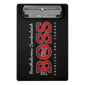 The Boss Trinidad & Tobago Mini Klembord (Voorkant)