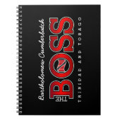 The Boss Trinidad & Tobago Notitieboek (Voorkant)