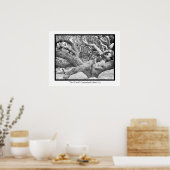 "The Bossen" Cumberland Island, GA Poster (Keuken)