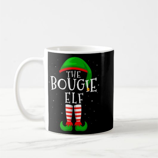 The Bougie Elf Funny Matching Family Group Christm Koffiemok (Links)