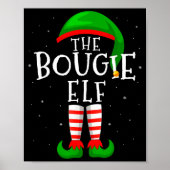 The Bougie Elf Funny Matching Family Group Christm Poster (Voorkant)