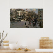 The Boulevard des Italiens, c.1900 Poster (Keuken)