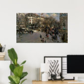 The Boulevard des Italiens, c.1900 Poster (Thuiskantoor)