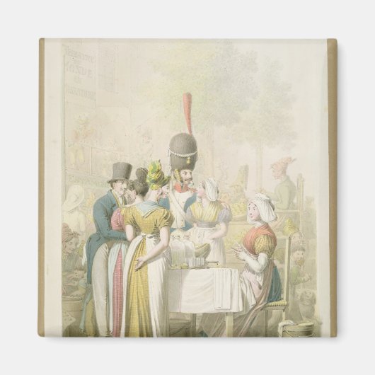 The Boulevard du Temple uit 'Tableau de Magneet (Voorkant)